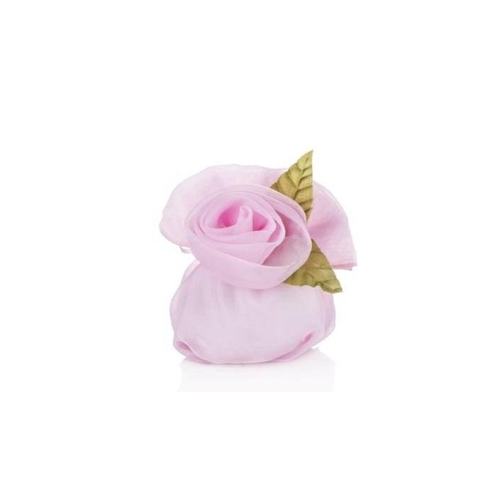 SACCHETTO ORGANZA CROSA PINK